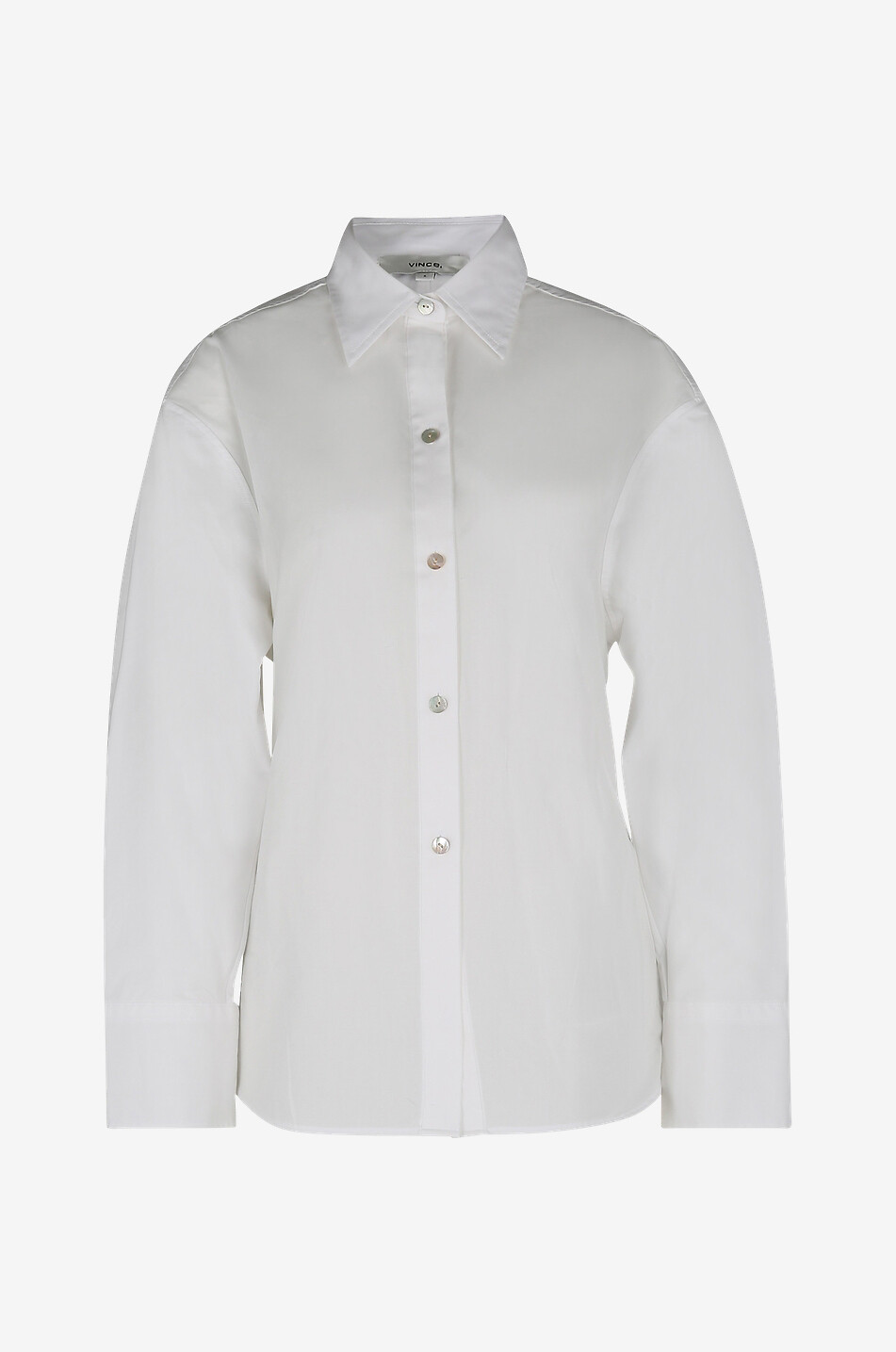 Cotton long-sleeved shirt