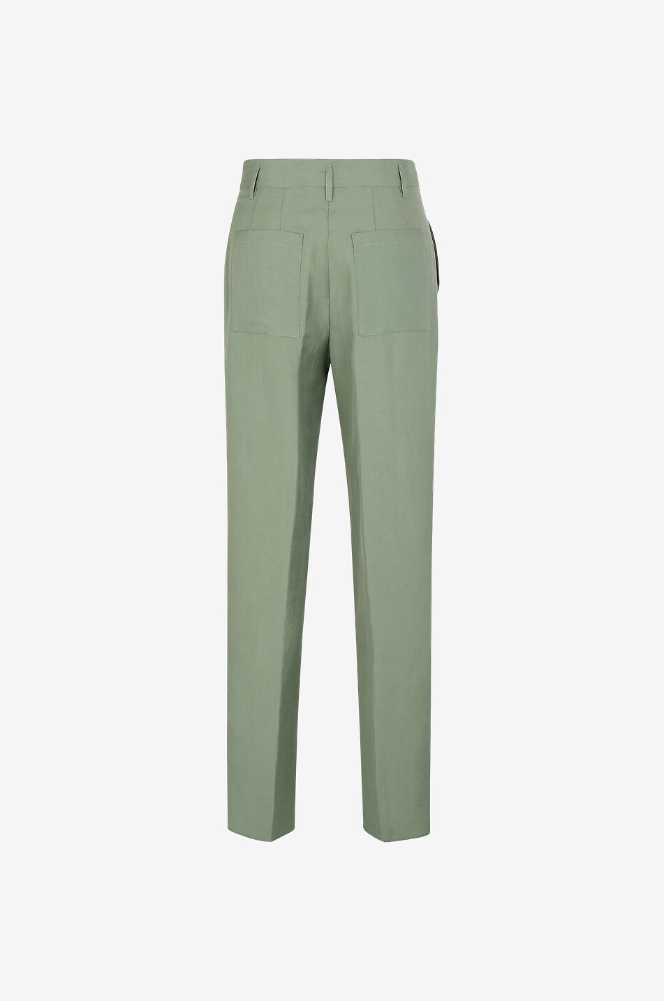 DOROTHEE SCHUMACHER Summer Cruise cropped linen trousers Women LIGHT GREEN 2