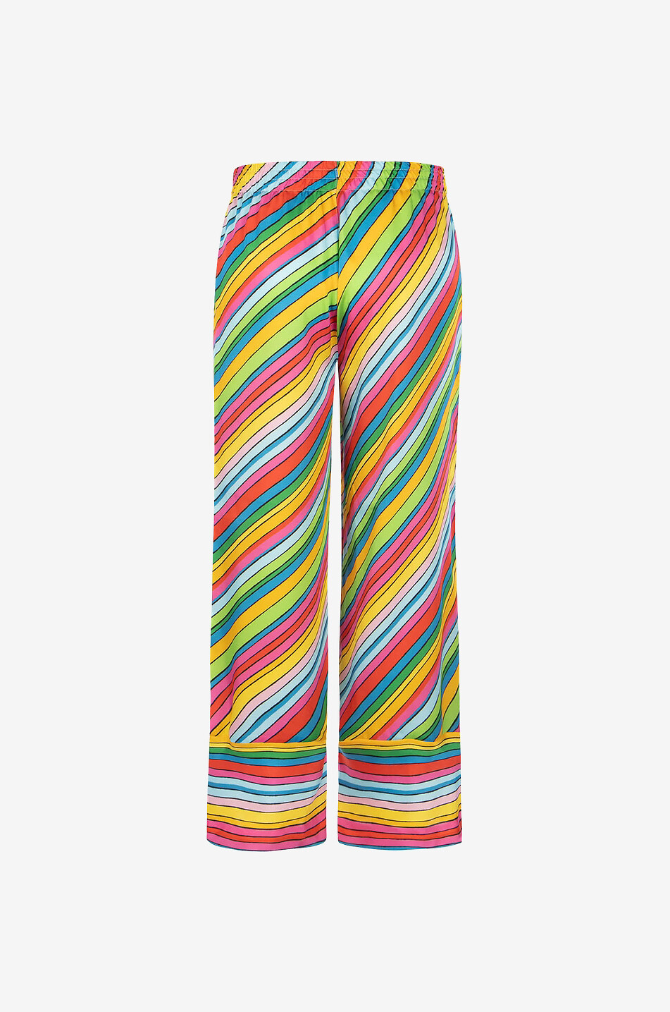 SEDUCTIVE Bunt gestreifte Hose mit weitem Bein Rosanne Damen BUNT 2