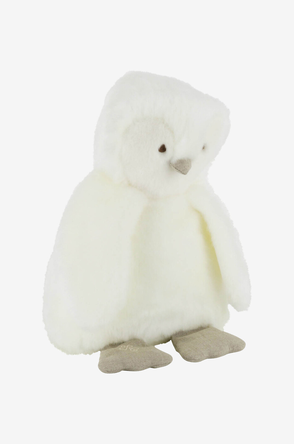 TARTINE ET CHOCOLAT Gabin le Pinguin soft toy - 30 cm Baby EGGSHELL 2