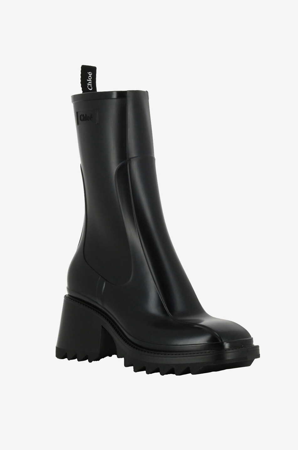 Bottines à talon en PVC Betty