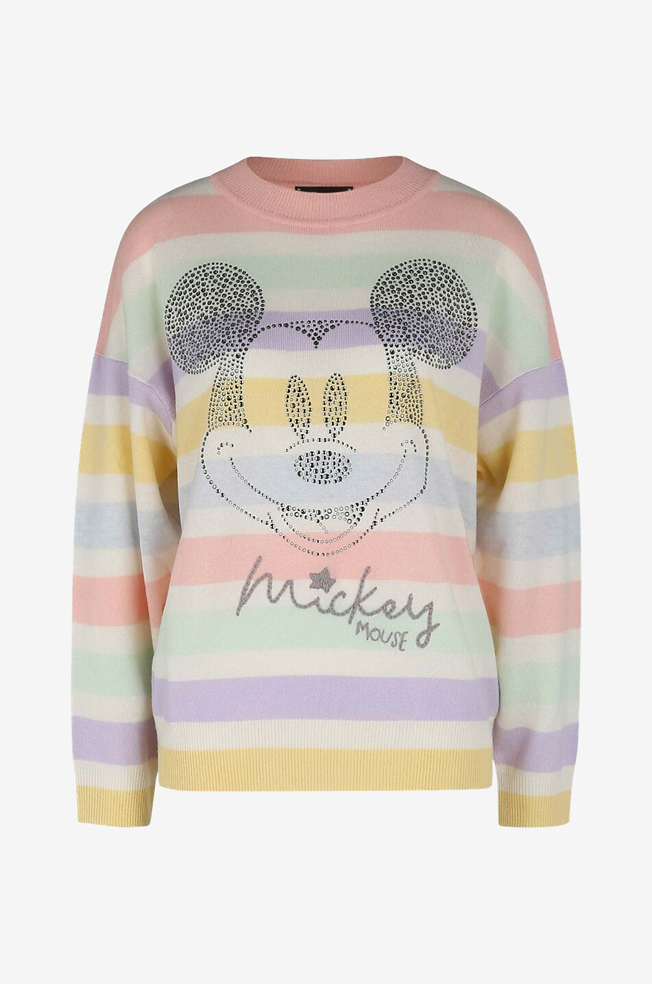 Pull à col rond en laine