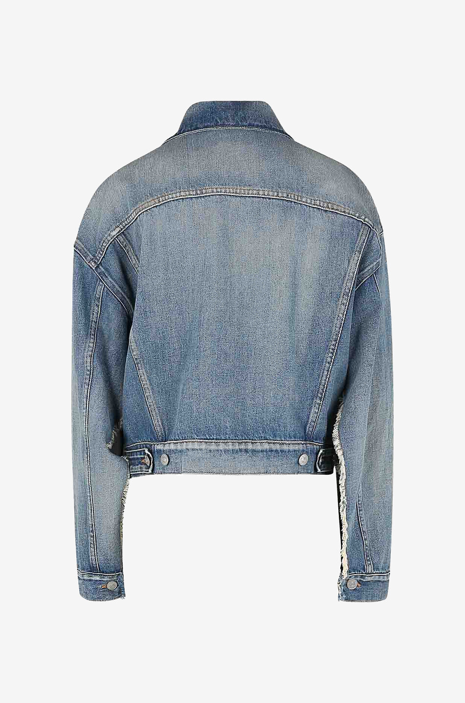 MM6 Veste jean en coton Femme BLEU CLAIR 2