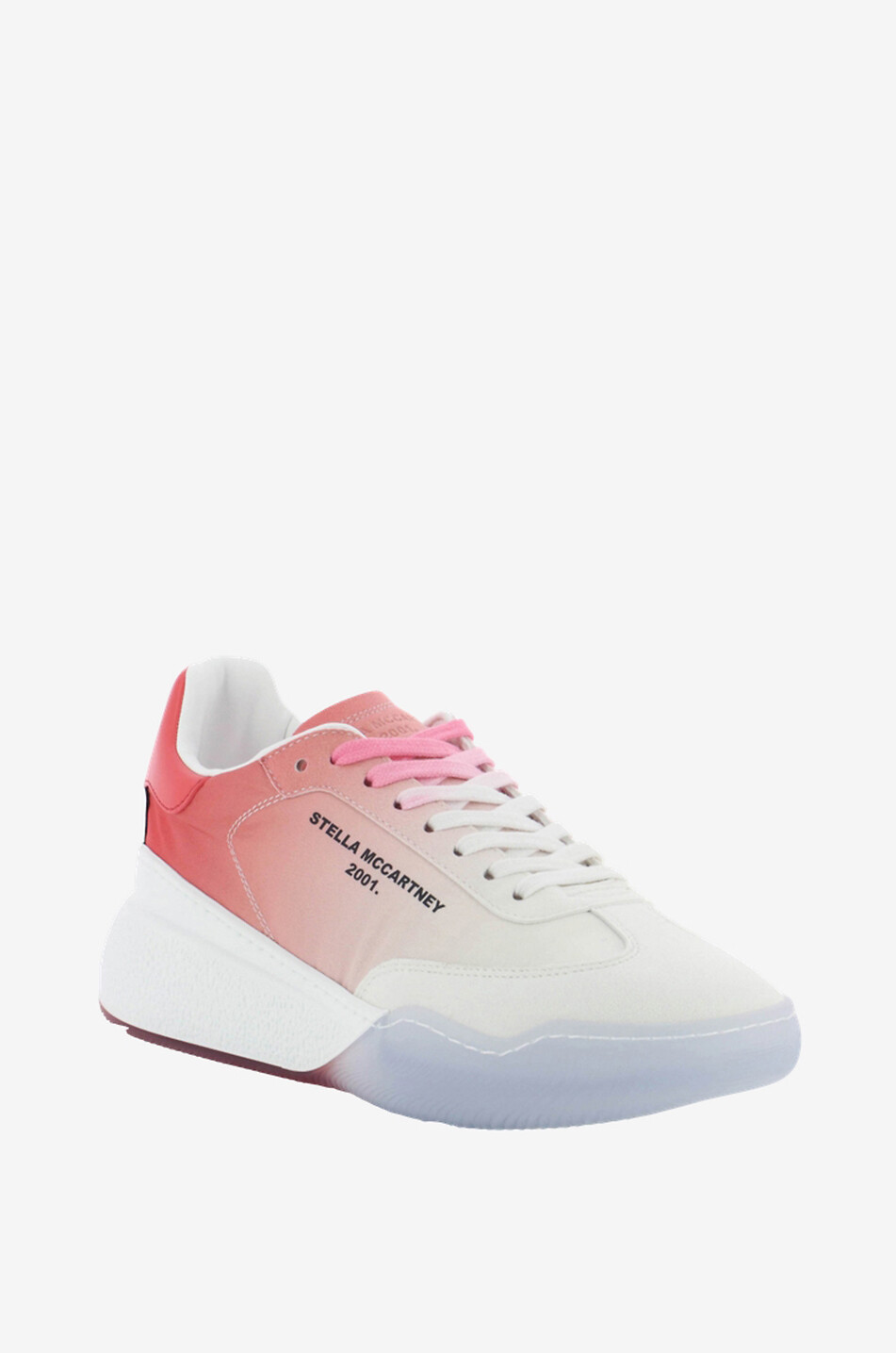 STELLA McCARTNEY Loop colour gradient low-top lace-up sneakers Women MULTI COLOURED 1