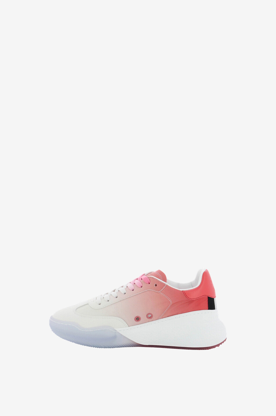 STELLA McCARTNEY Loop colour gradient low-top lace-up sneakers Women MULTI COLOURED 3