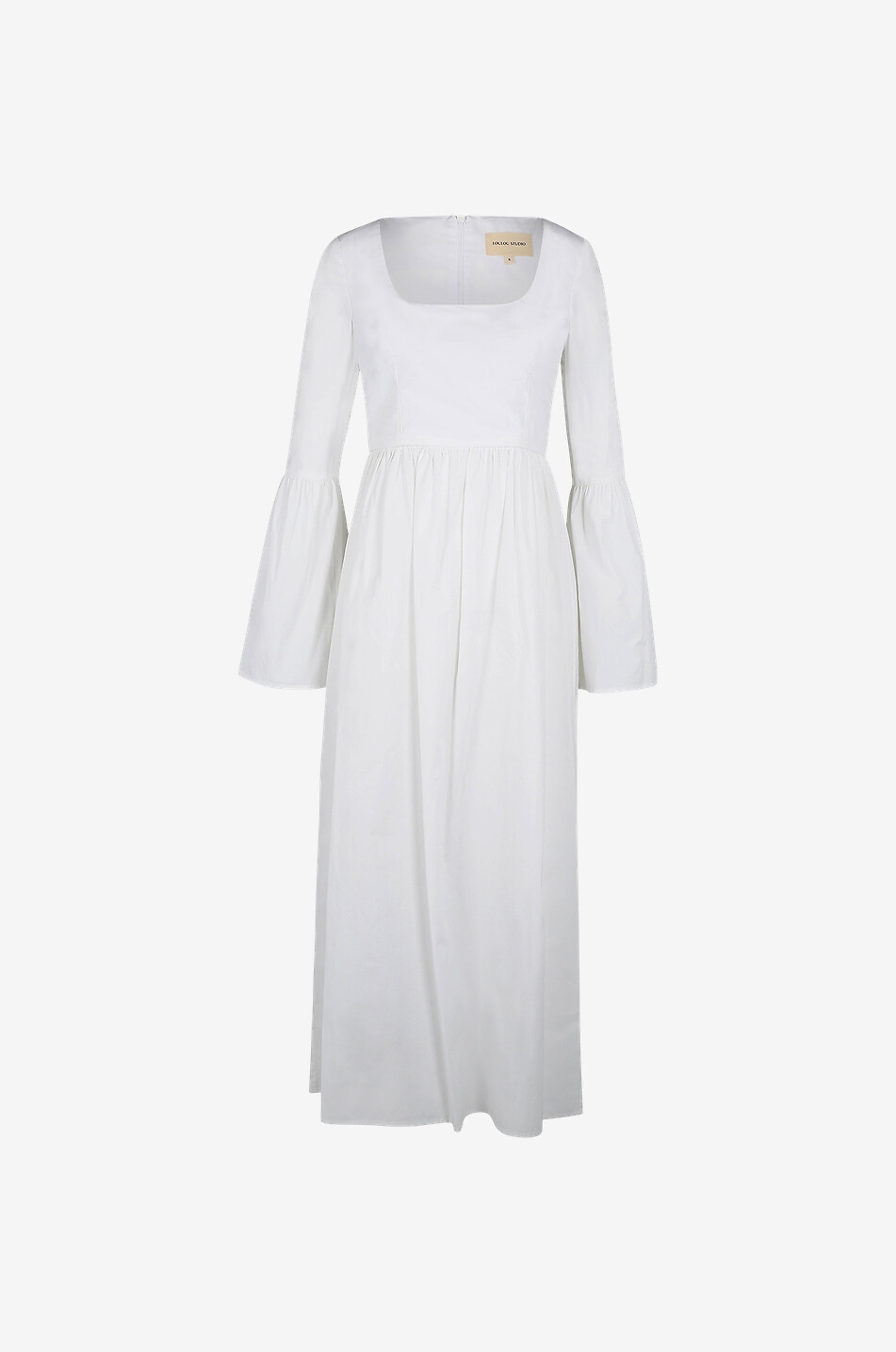Langes Baumwollkleid Keppel