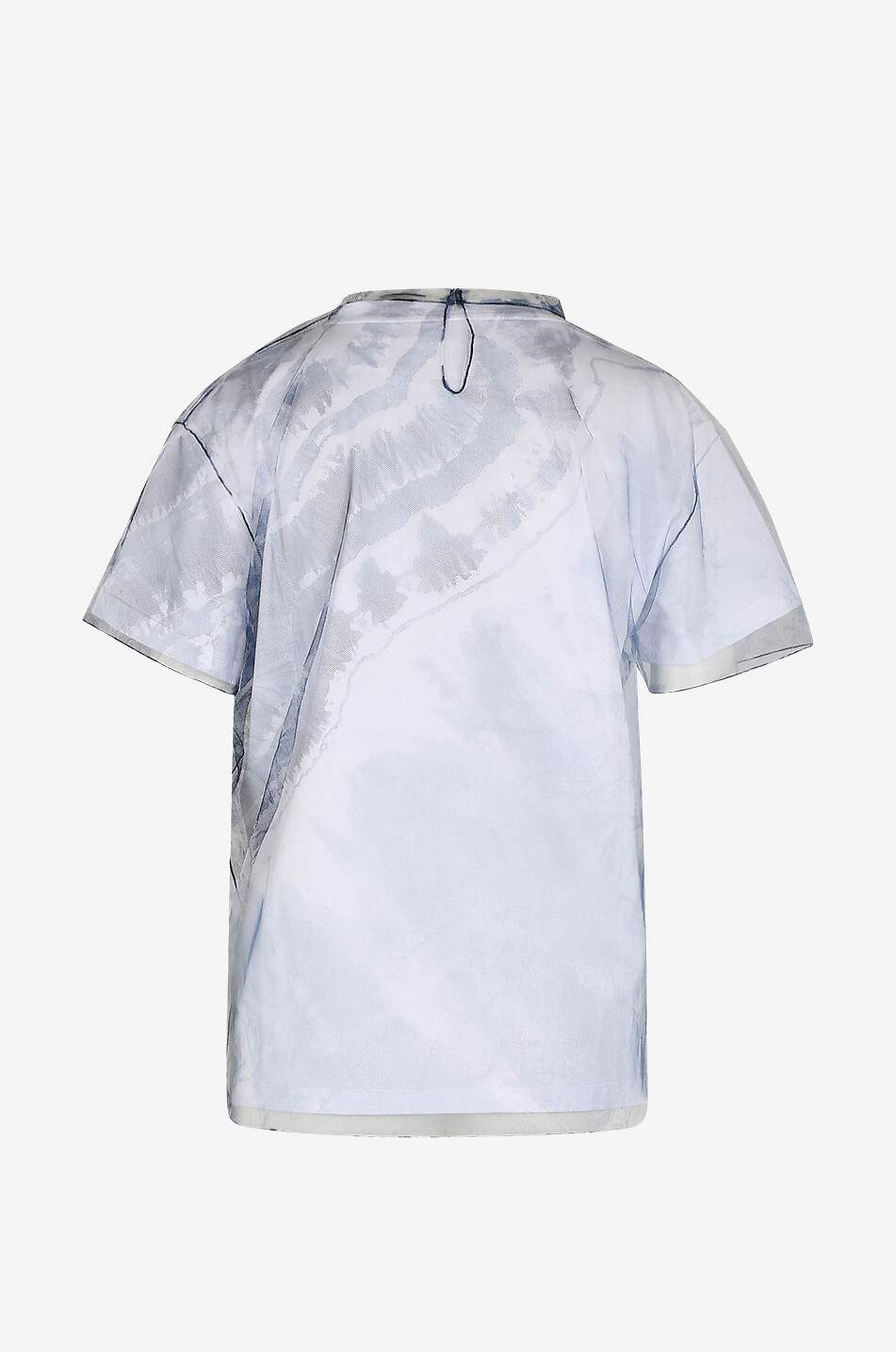 FABIANA FILIPPI Tie-Dye print tulle and jersey T-shirt Women MULTI COLOURED 2
