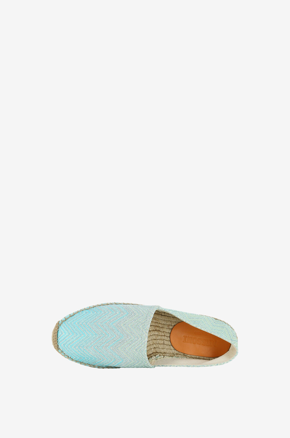 MISSONI MARE Flache Espadrilles Damen BLAU 5