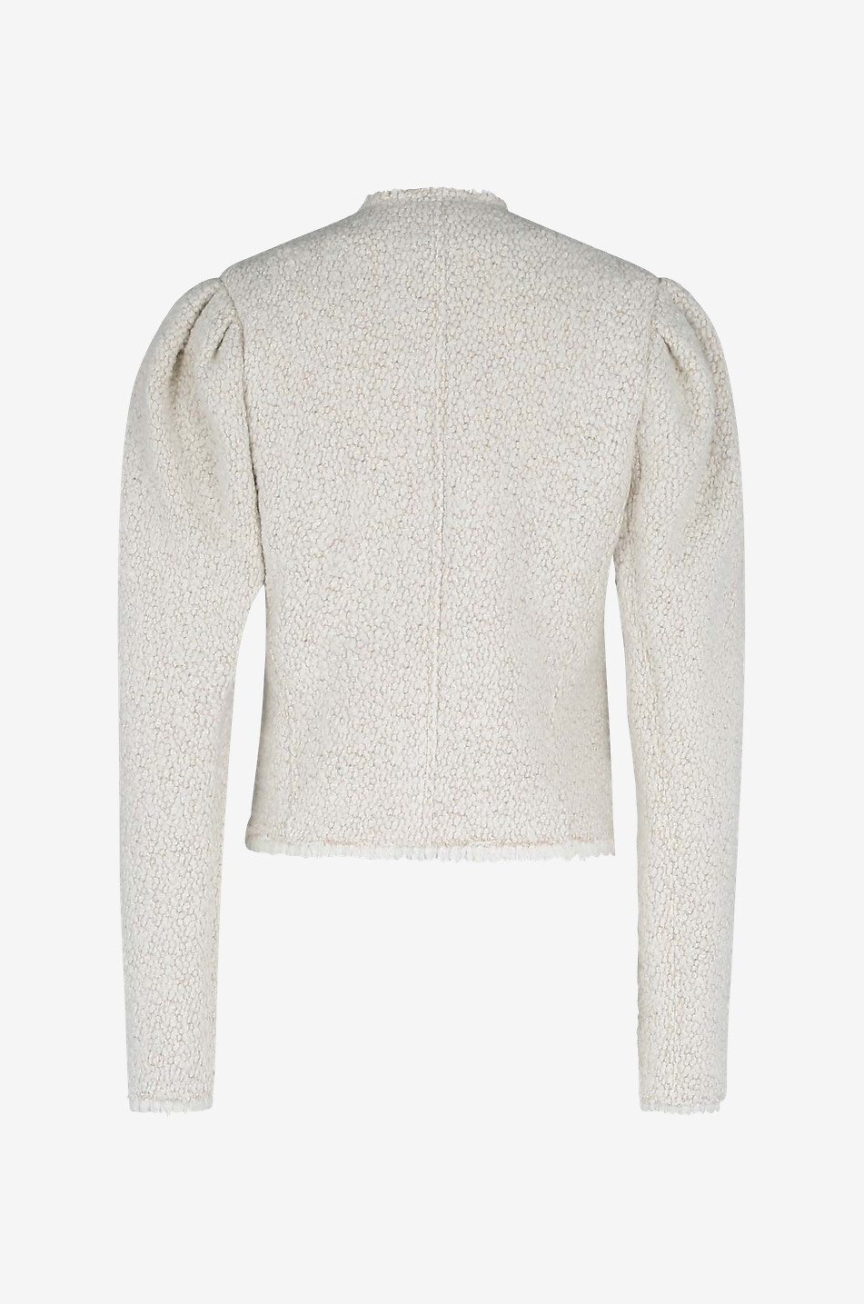 ISABEL MARANT Veste courte en laine bouclette Izma Femme BEIGE 2