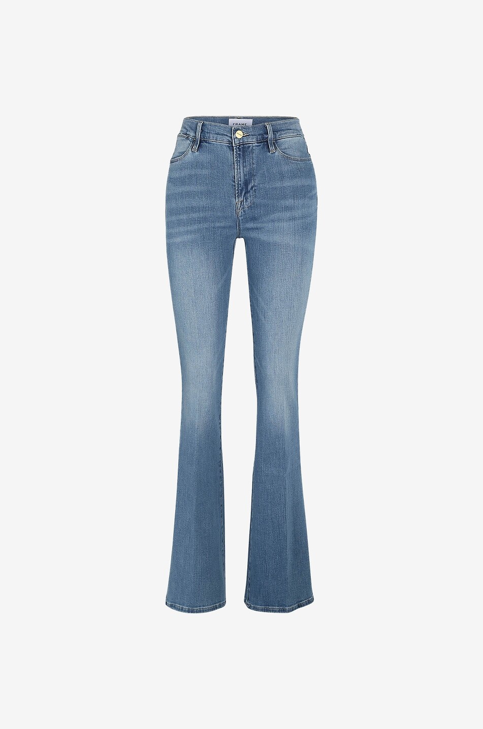 FRAME Bootcut-Jeans aus Baumwollmix Damen MITTELBLAU 1