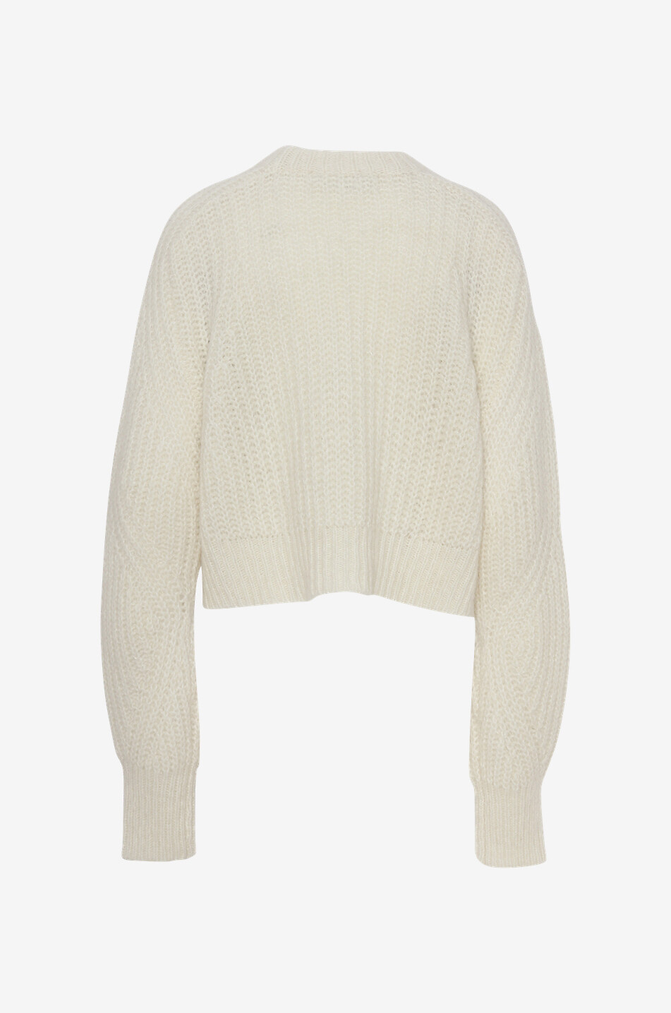 ROTATE BIRGER CHRISTENSEN Boxy-Pullover mit Logo-Motiv Shandy Damen Hellbeige 2