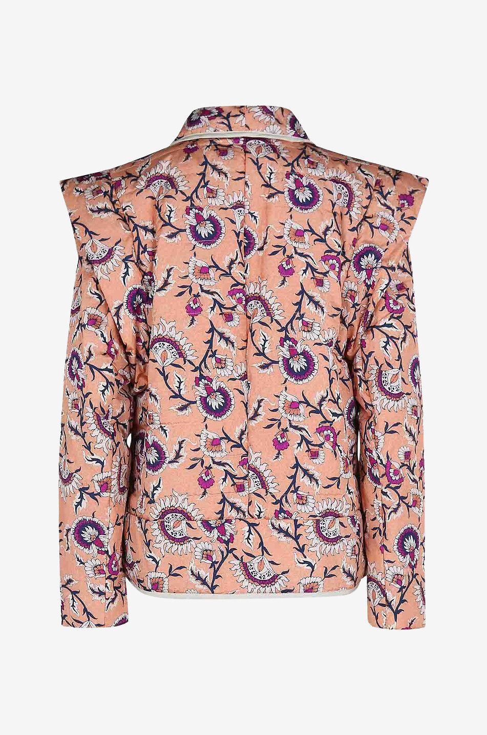 ISABEL MARANT Blouson convertible en taffetas fleuri Janissae Femme MULTICOLORE 2
