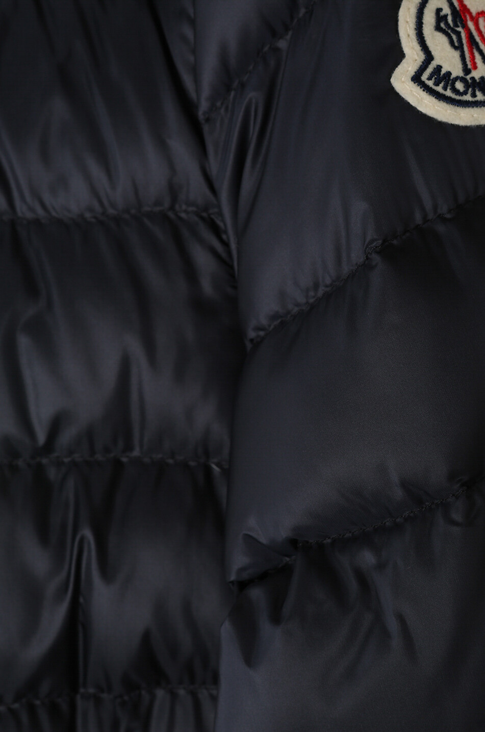 MONCLER Lans short light-weight down jacket Women DARK BLUE 3