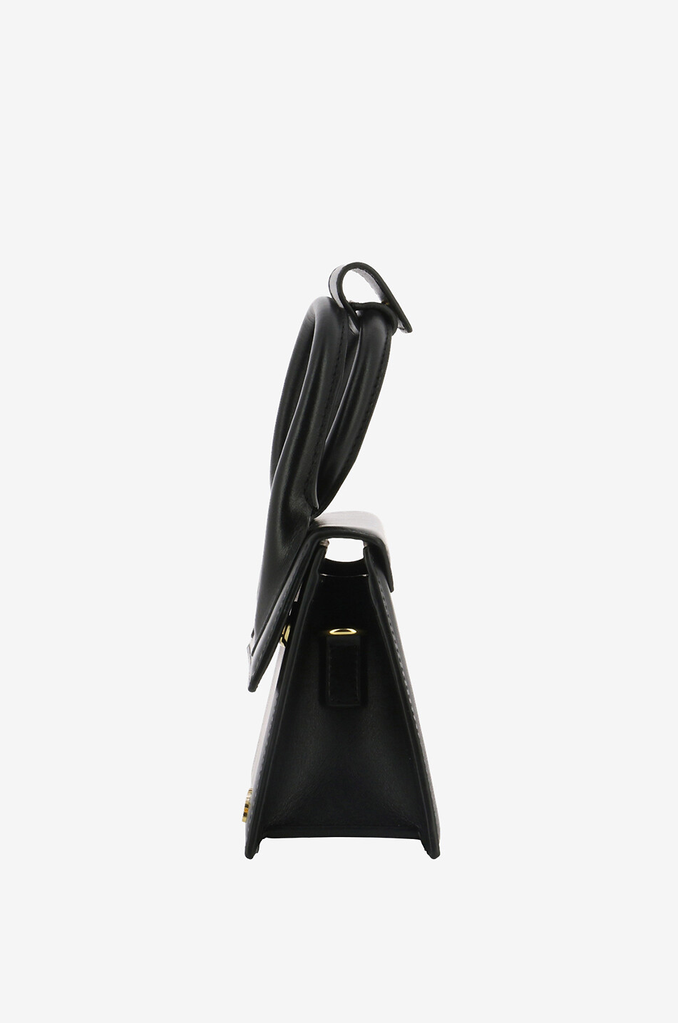 JACQUEMUS Wandelbare Handtasche aus Leder Le Chiquito Noeud Damen SCHWARZ 4