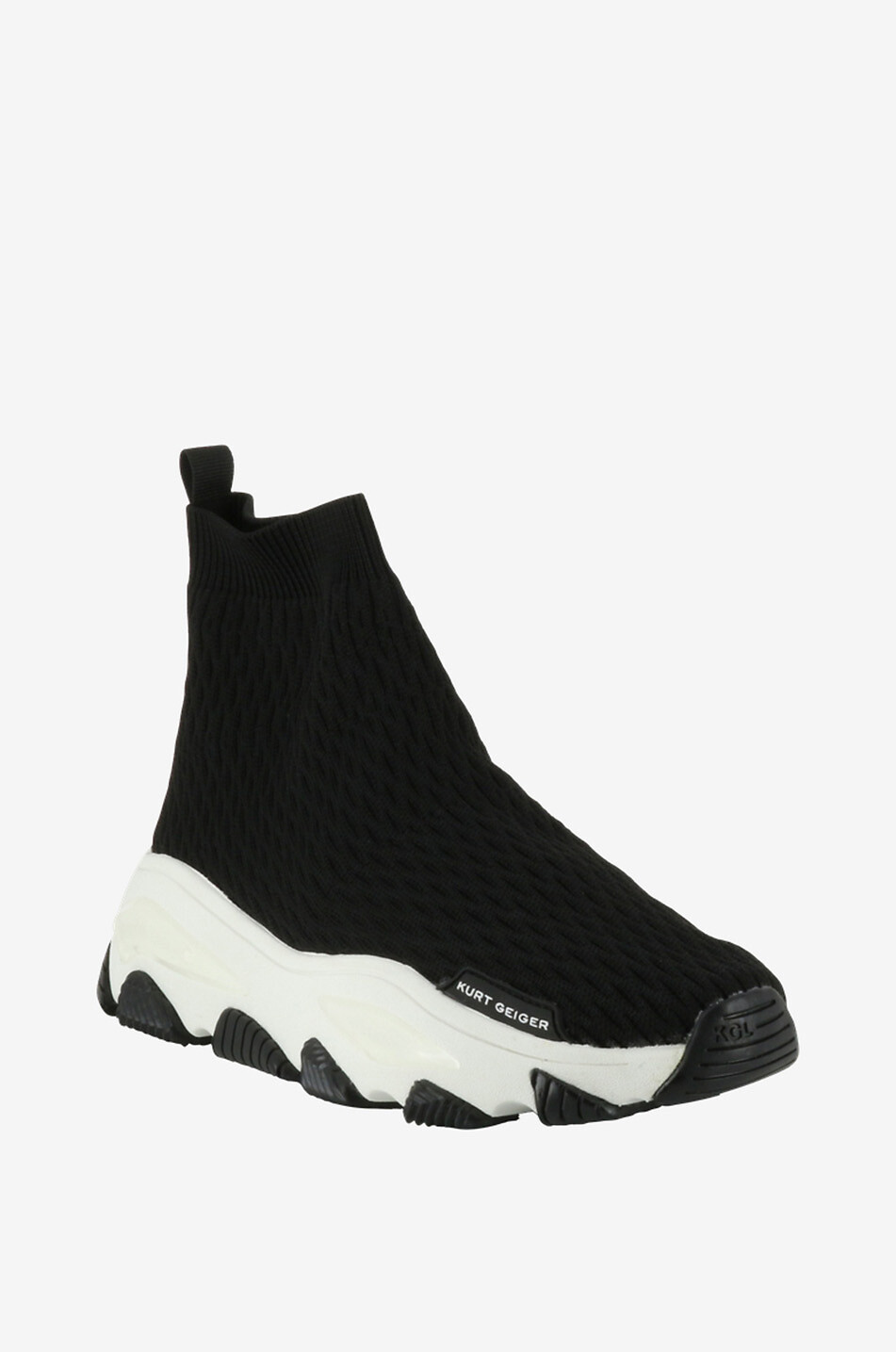 KURT GEIGER LONDON Lettie sock sneakers Women BLACK 1