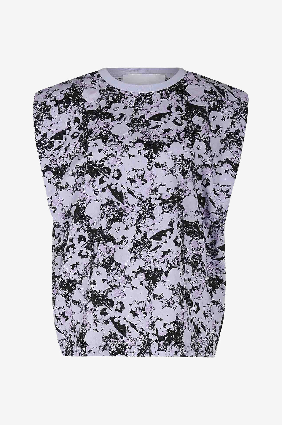 Christie sleeveless organic-cotton top