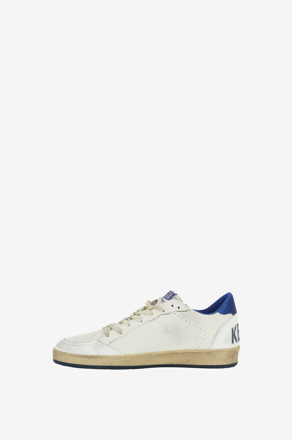 GOLDEN GOOSE Sneakers aus Leder im Used-Look Superstar Herren WEISS 3