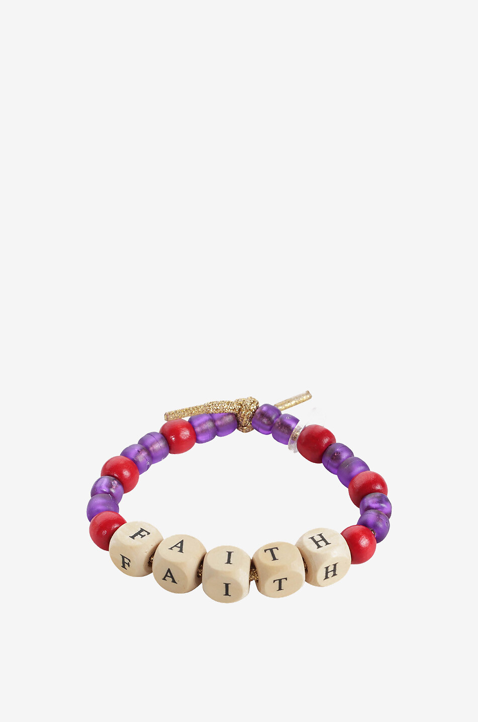 FAITH bead bracelet