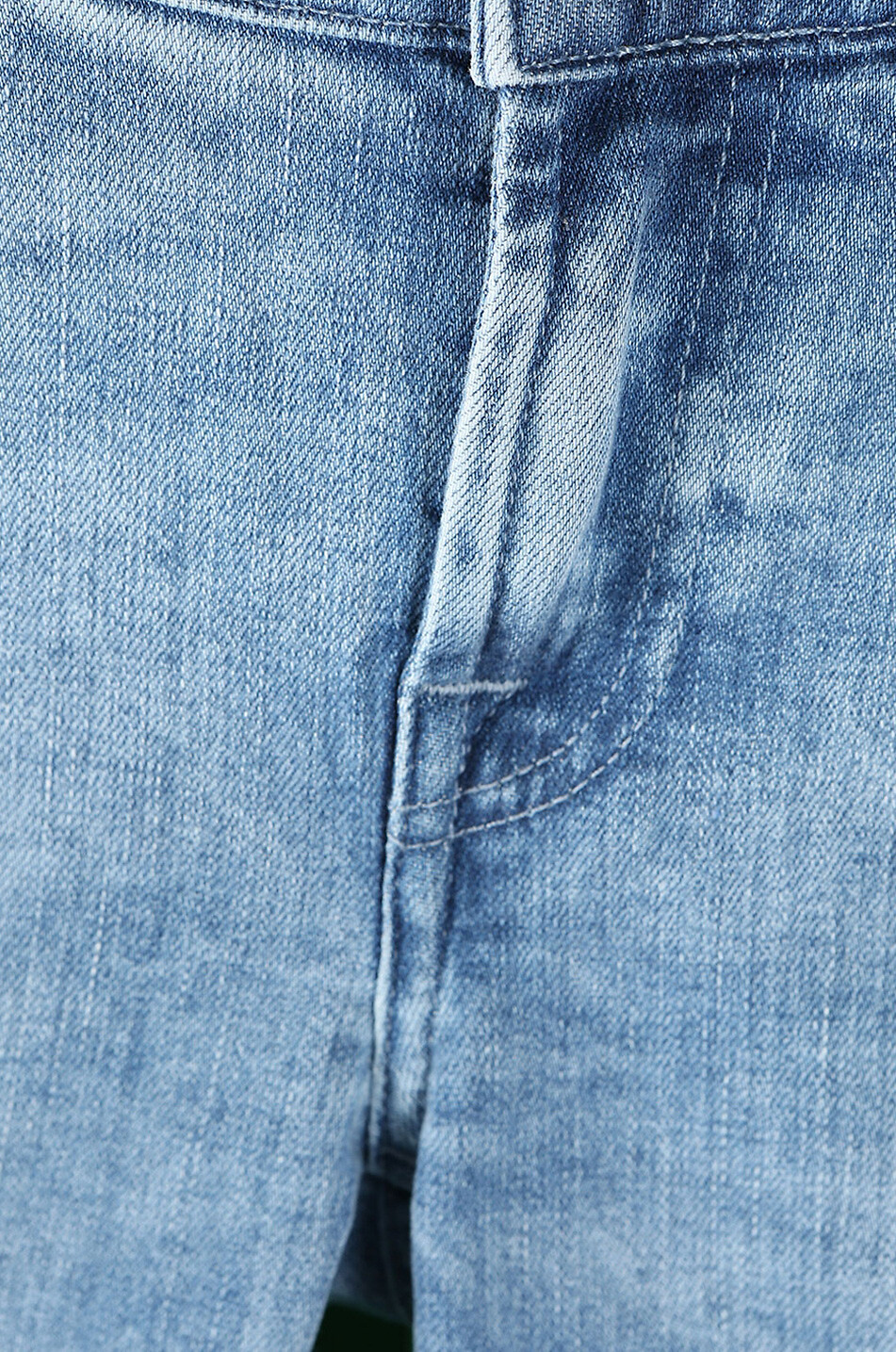 7 FOR ALL MANKIND Jean slim en coton mélangé Pyper Crop Slim Illusion Blissful Femme BLEU CLAIR 3