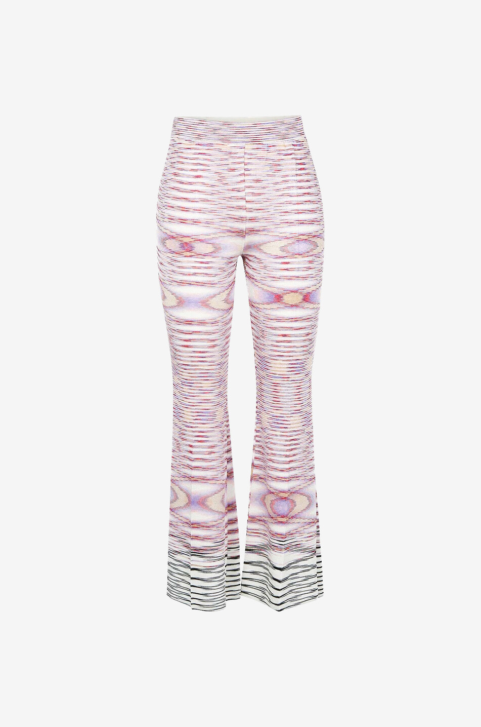 Weite Hose aus Wolle