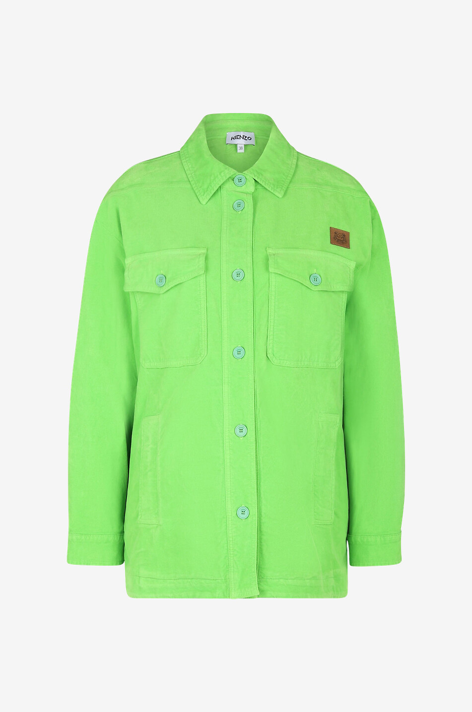 Hemdjacke im Boxy-Schnitt K-Tiger