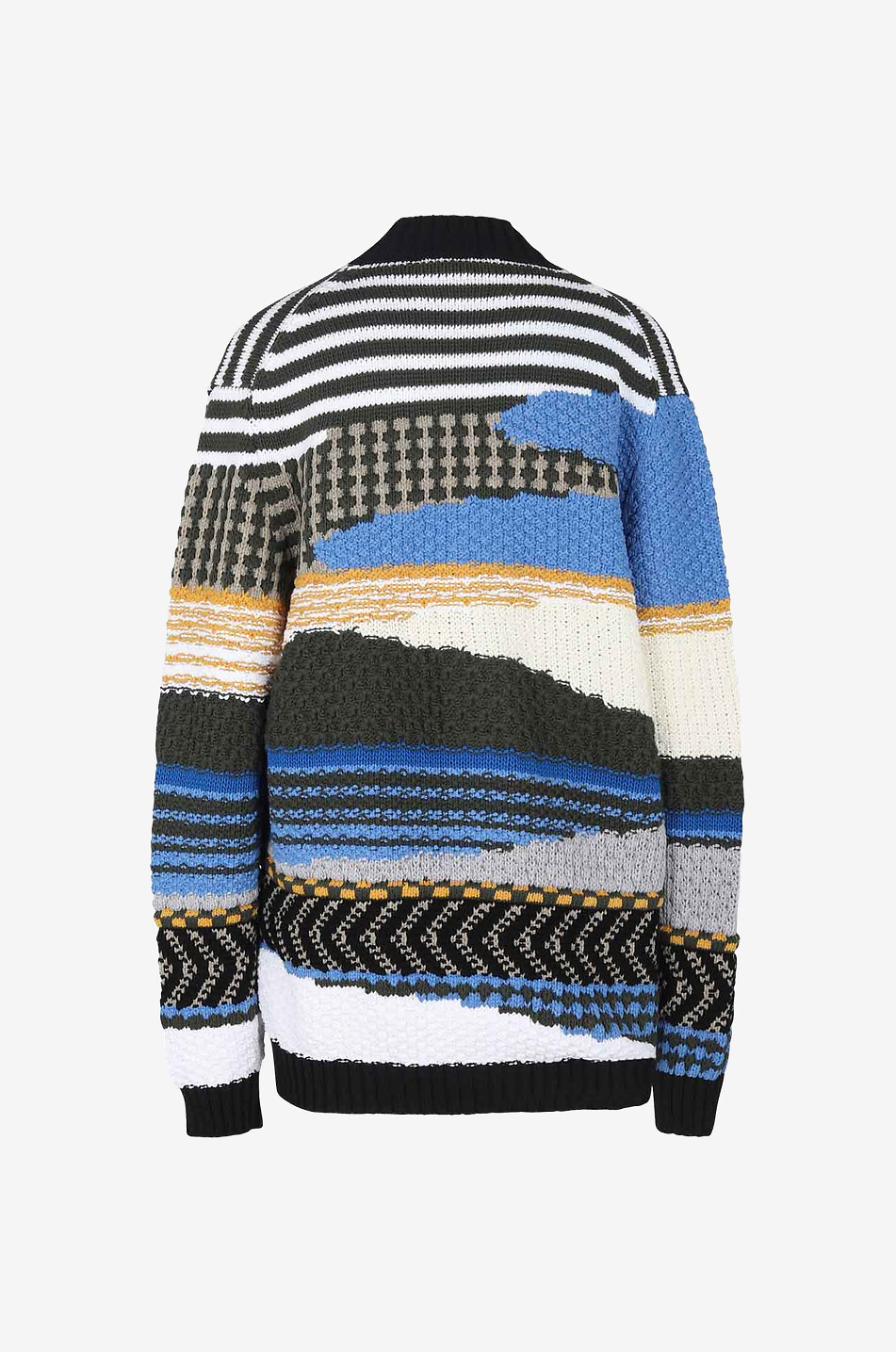 MISSONI Jacquard-Cardigan im Landschaft-Stil Herren BLAU 2