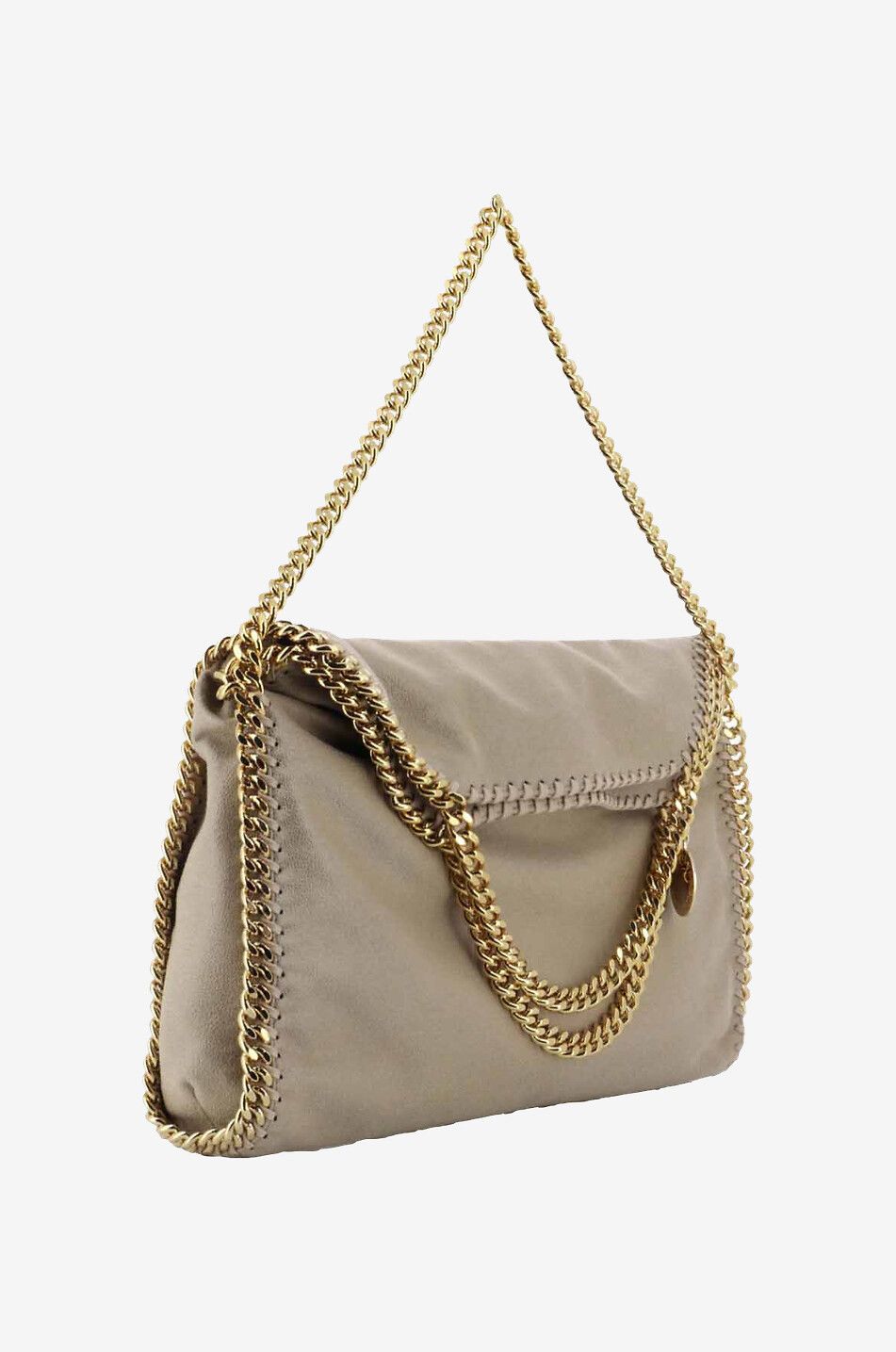 STELLA McCARTNEY Sac à main en daim synthétique Falabella Shaggy Deer Femme BEIGE 5