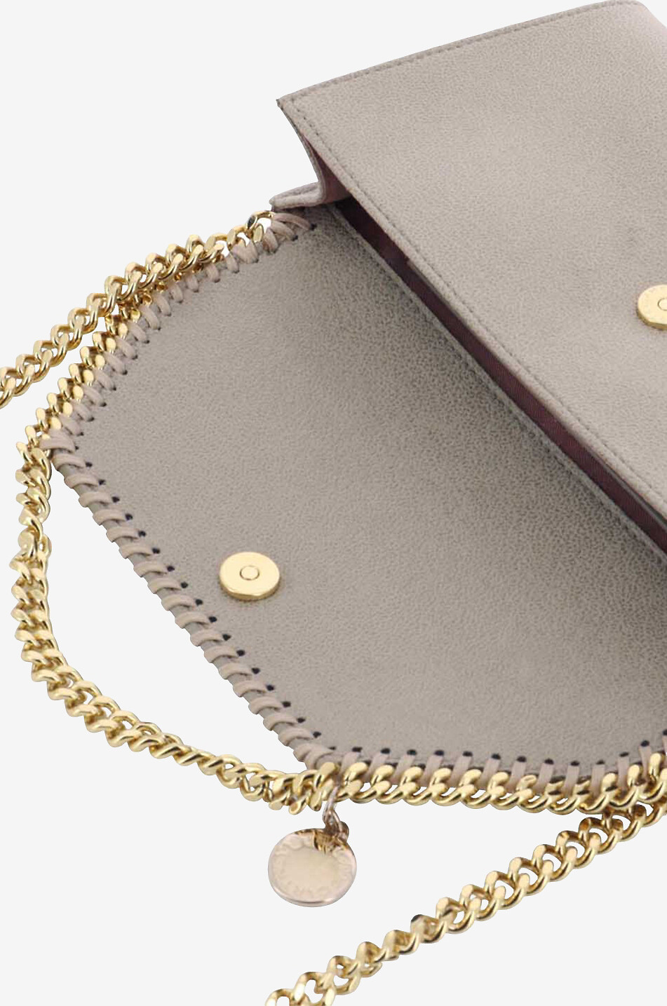 Falabella Shaggy Deer Mini faux suede cross body bag