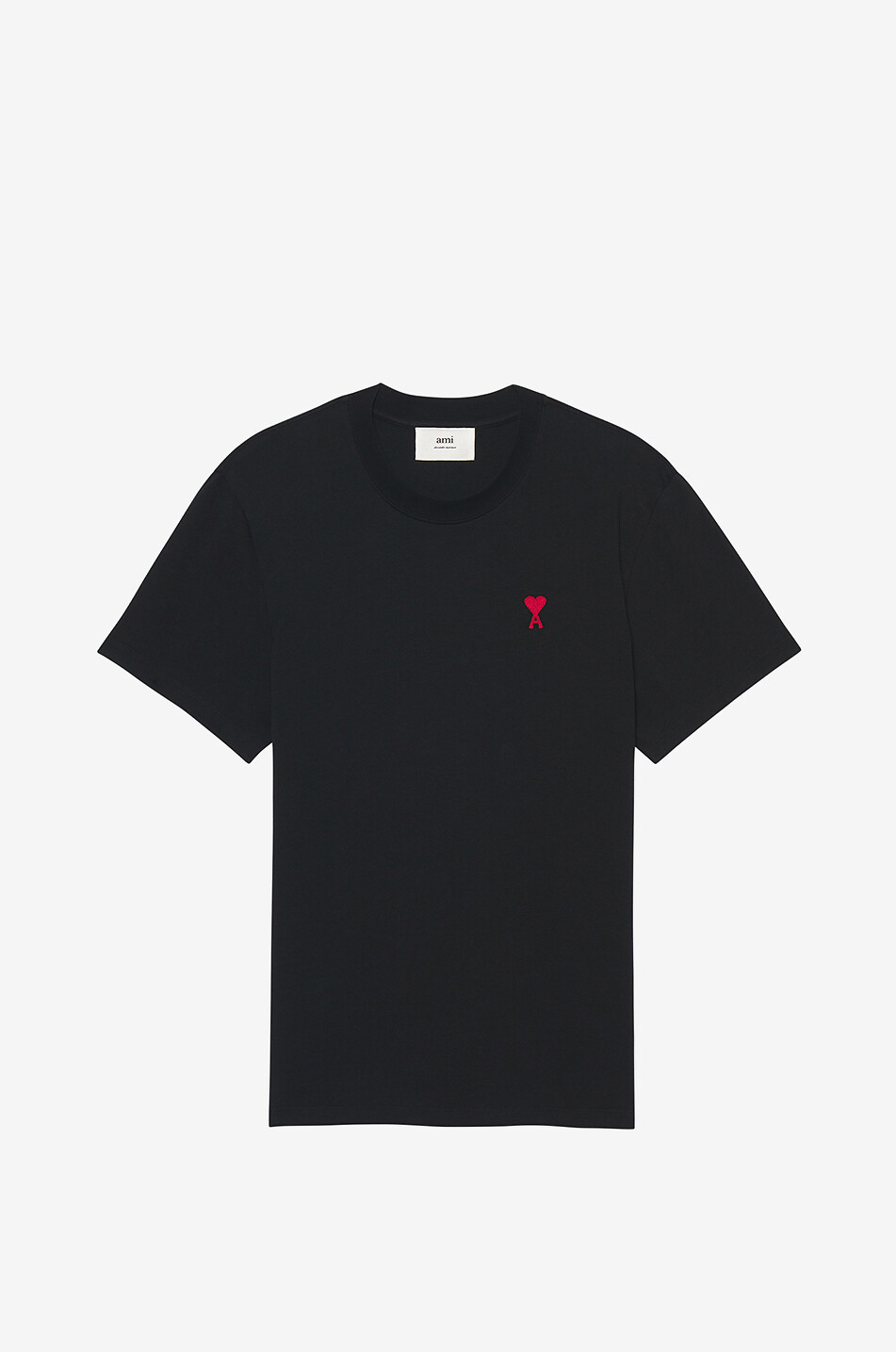 AMI Kurzarm-T-Shirt Ami de Coeur Herren SCHWARZ 1