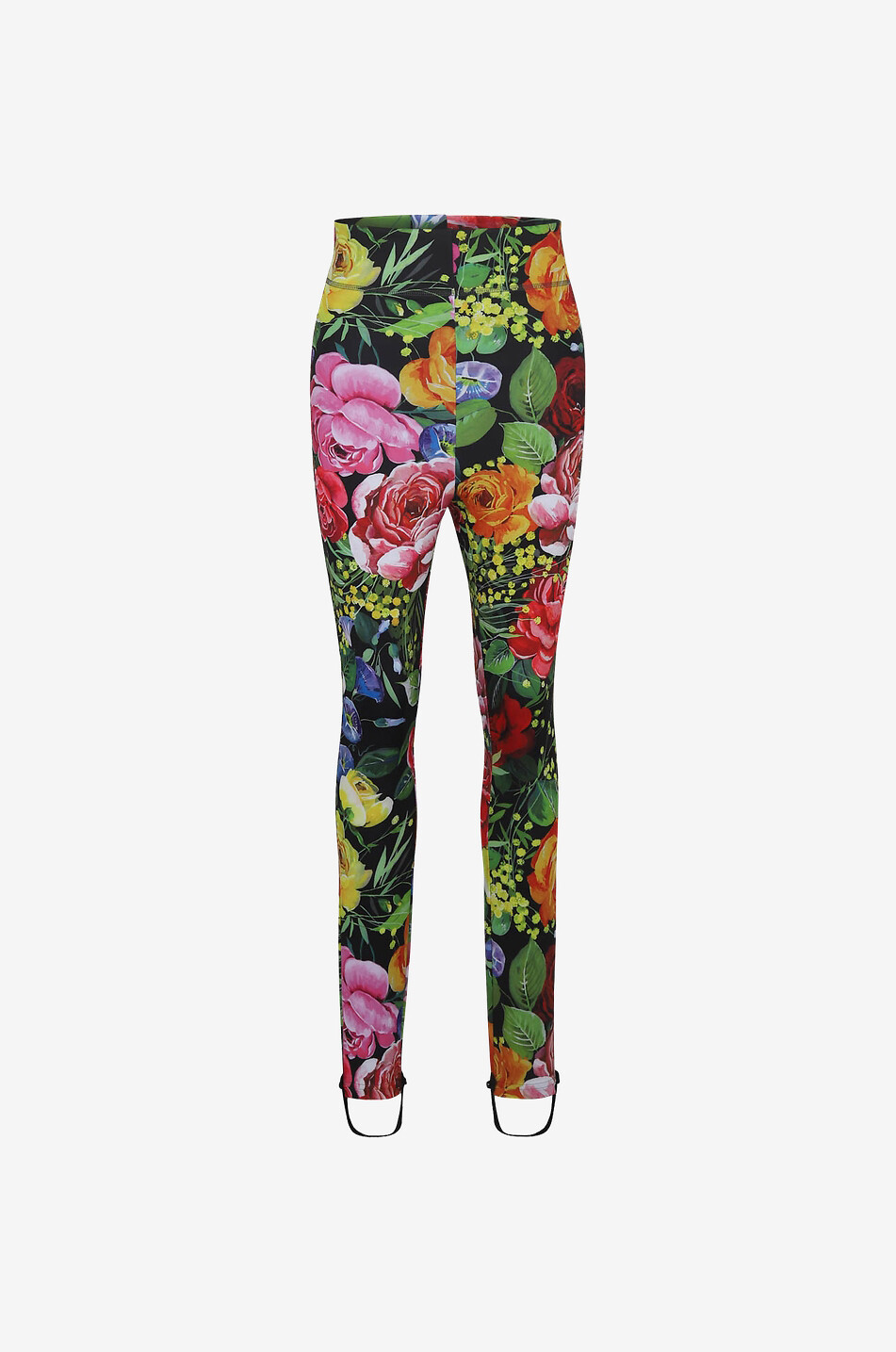 Legging en jersey indémaillable imprimé Bouquet