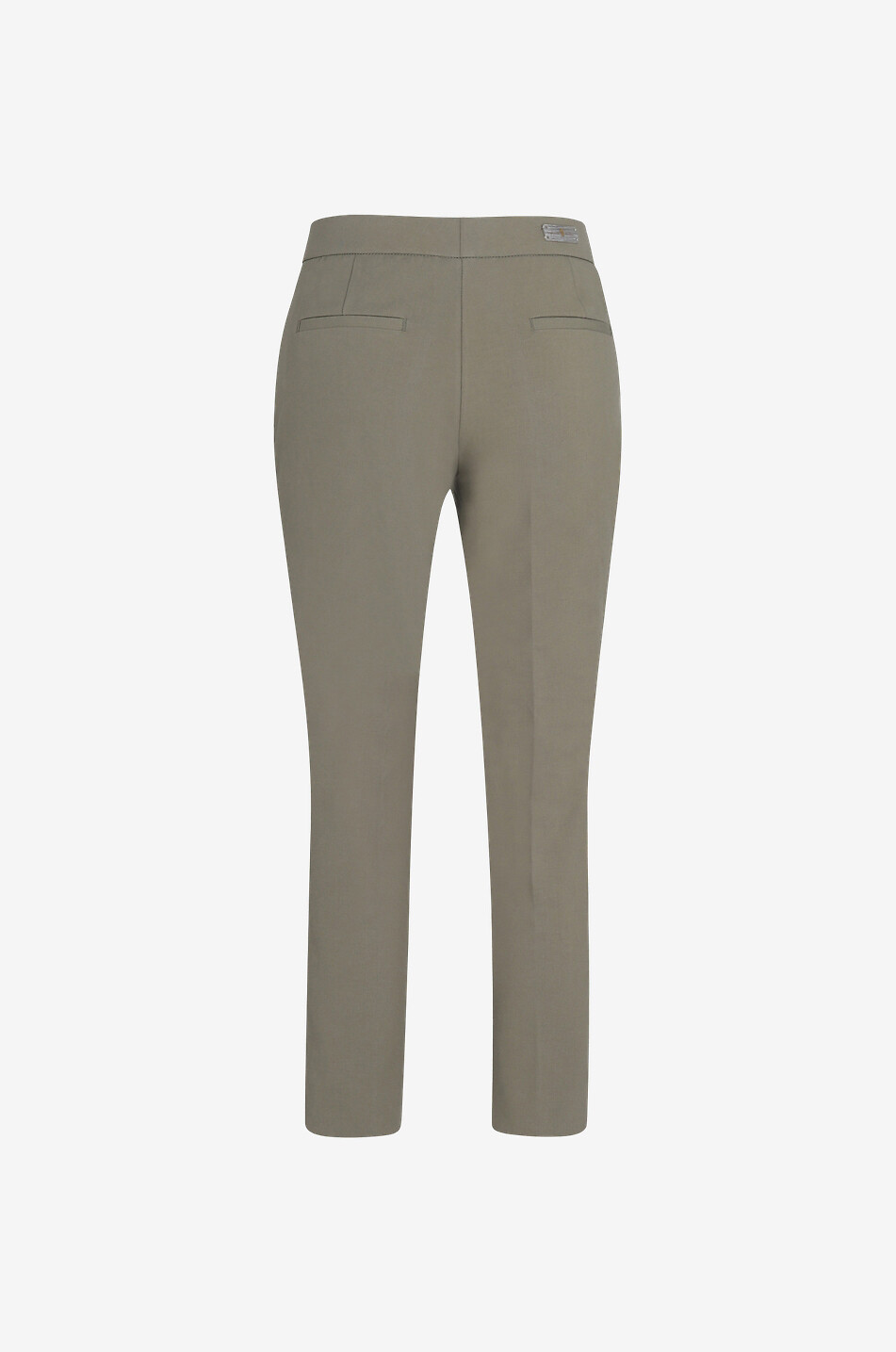 Aline cotton-blend slim-fit trousers