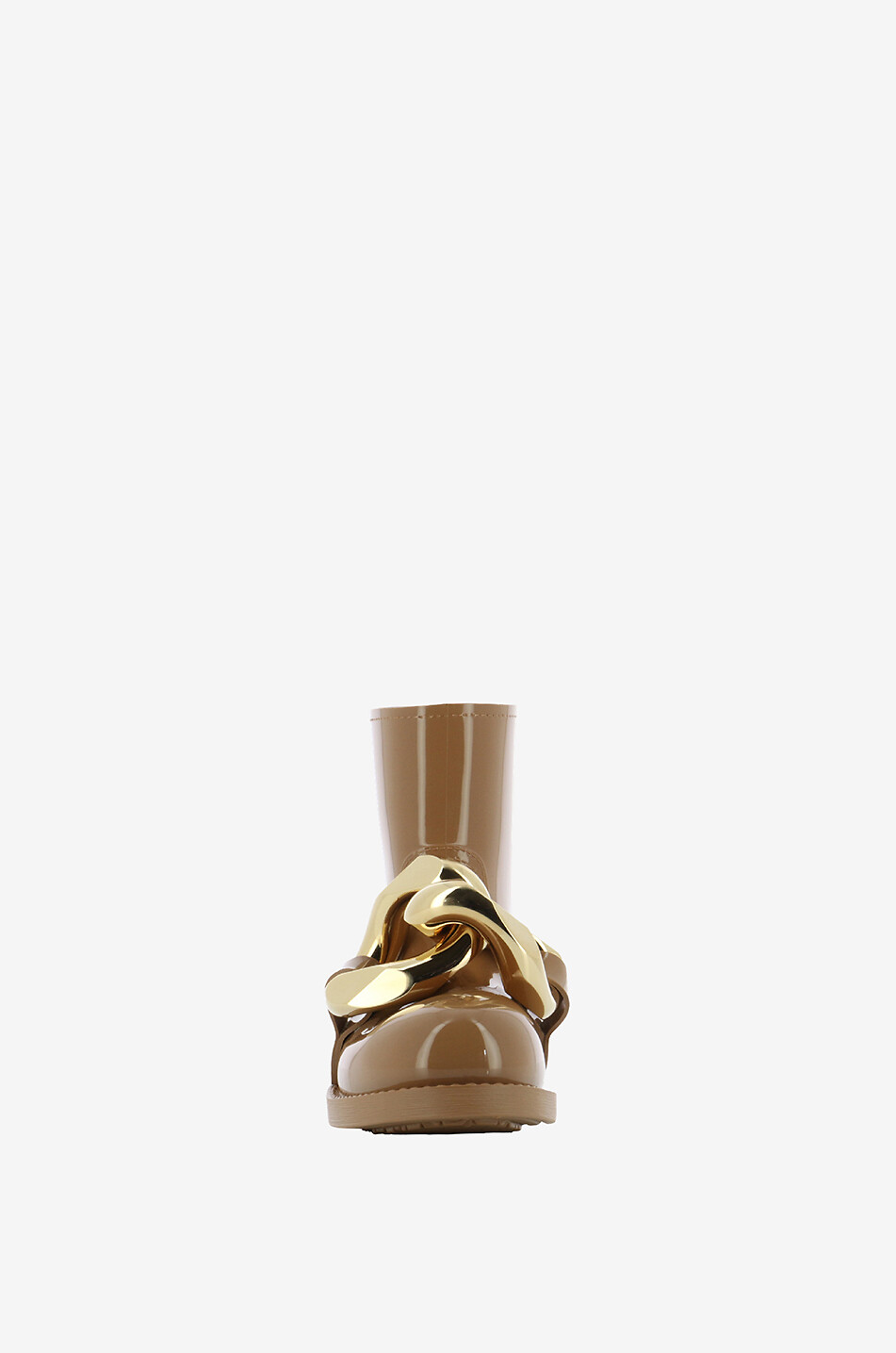 JW ANDERSON Flache Stiefeletten aus Gummi Chain Damen BEIGE 2