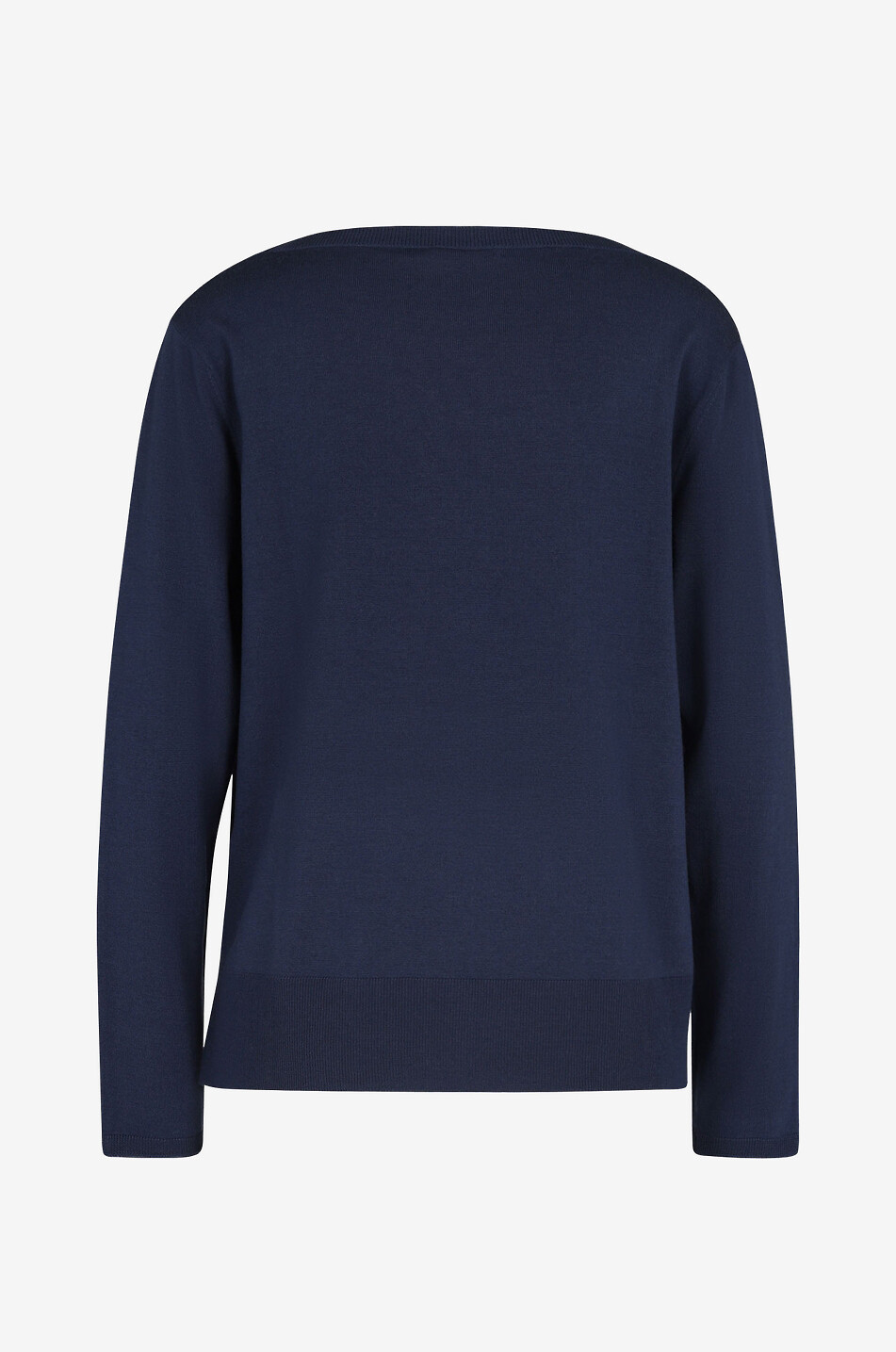 HEMISPHERE Merino wool crew neck jumper Women BLUE 2