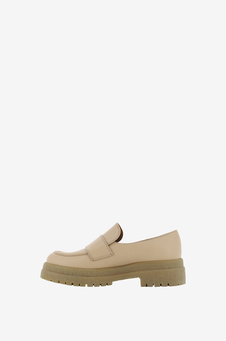 ATP ATELIER Mokassins aus Kalbsleder Voghera Damen BEIGE 3