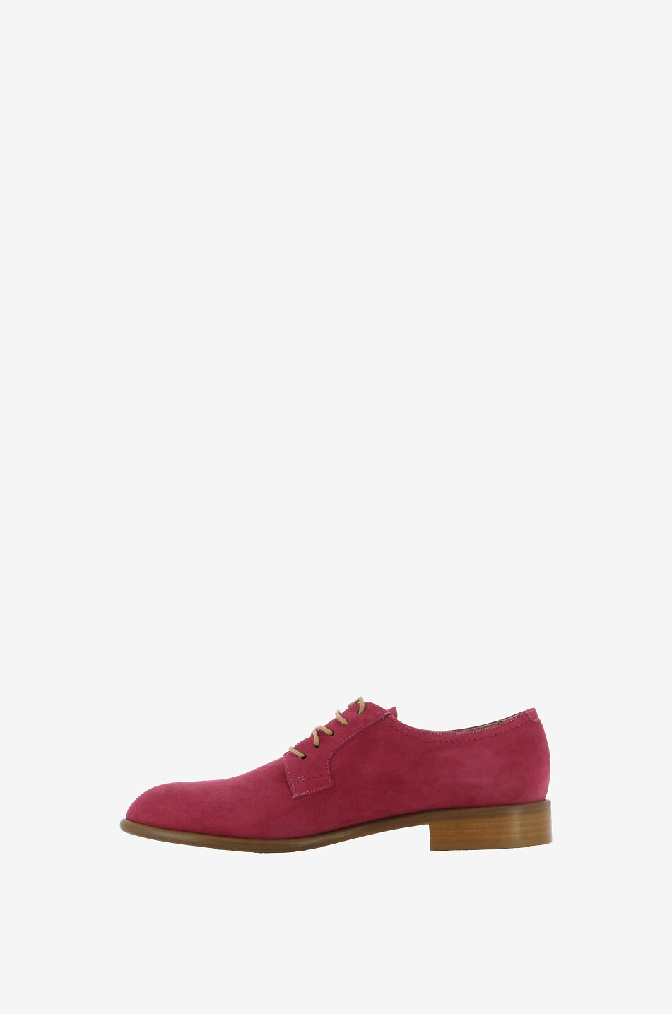 BONGÉNIE Derbies en daim Vision Femme ROSE FONCÉ 3