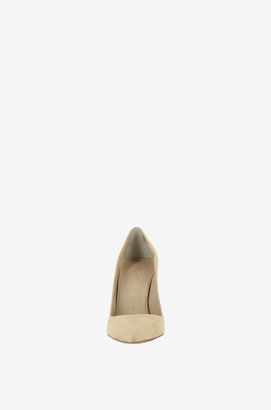 STUART WEITZMAN Escarpins à talon en cuir Stuart 100 Femme BEIGE 2