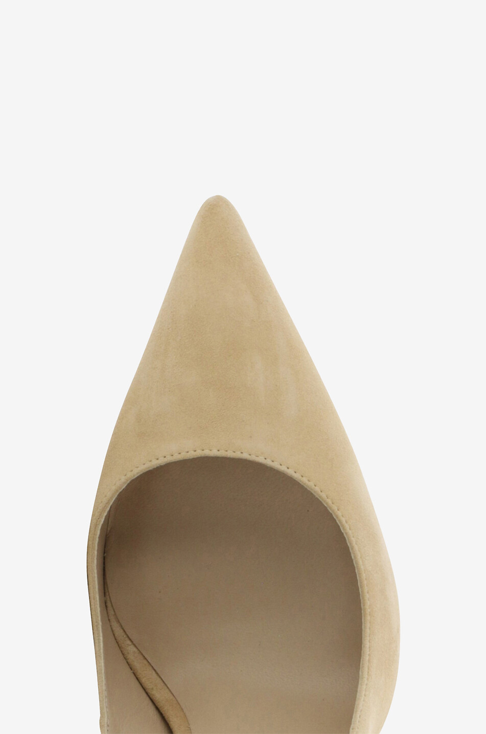STUART WEITZMAN Escarpins à talon en cuir Stuart 100 Femme BEIGE 5