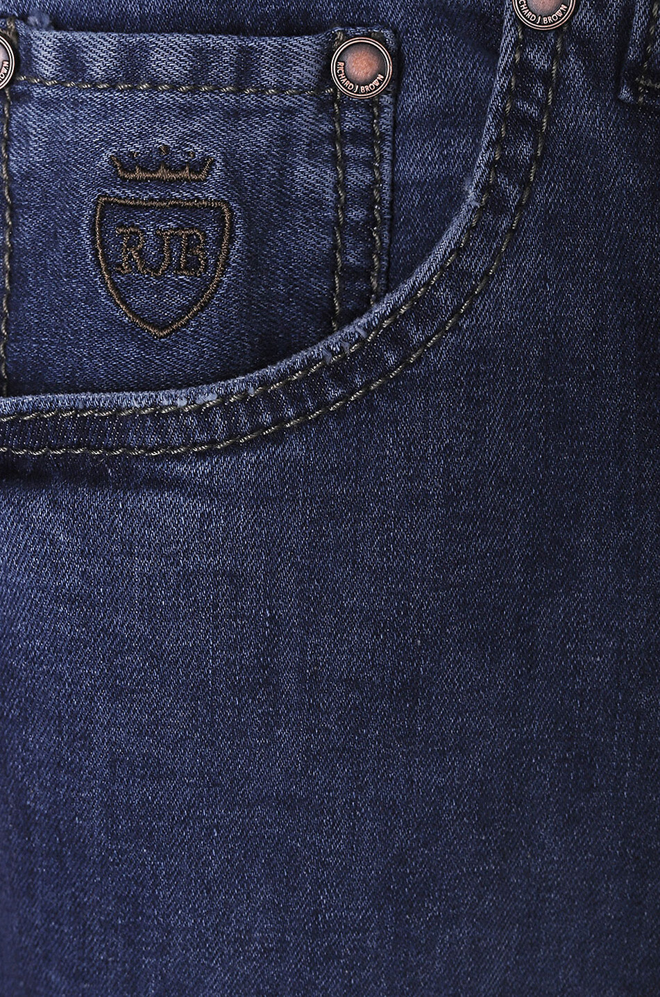 Slim-Fit-Jeans aus Baumwolle und Leinen Tokio