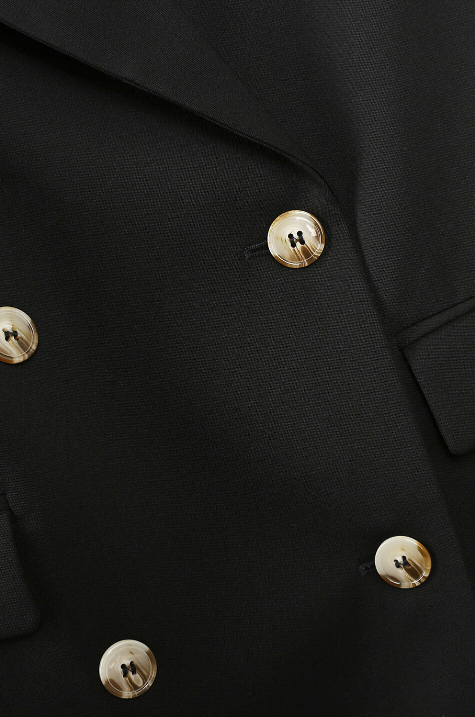 LOULOU STUDIO Blazer aus Wolle Harat Damen SCHWARZ 3