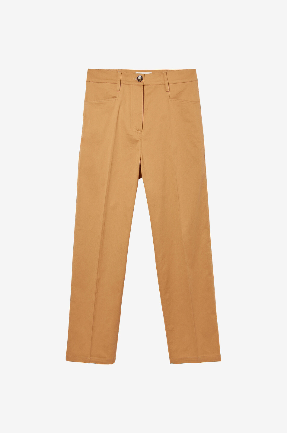 Epinal gabardine stretch cropped trousers