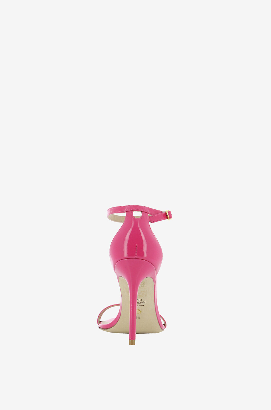 STUART WEITZMAN Nudistcurve 100 heeled sandals Women DARK PINK 3
