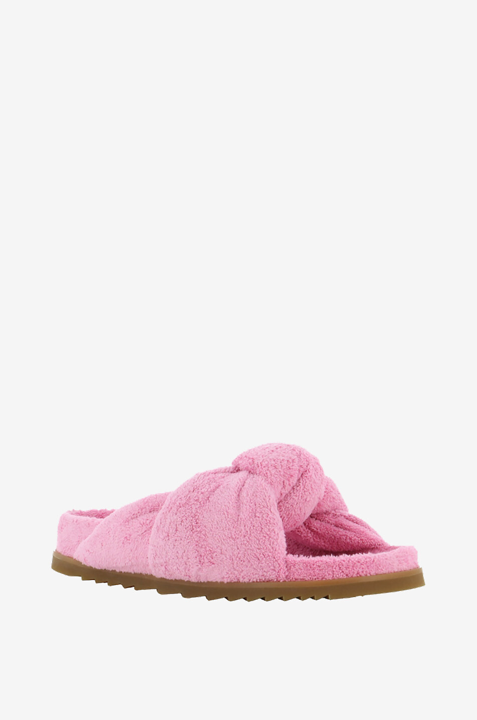 ASH Sandales plates en tissu éponge Uricane Femme ROSE 1