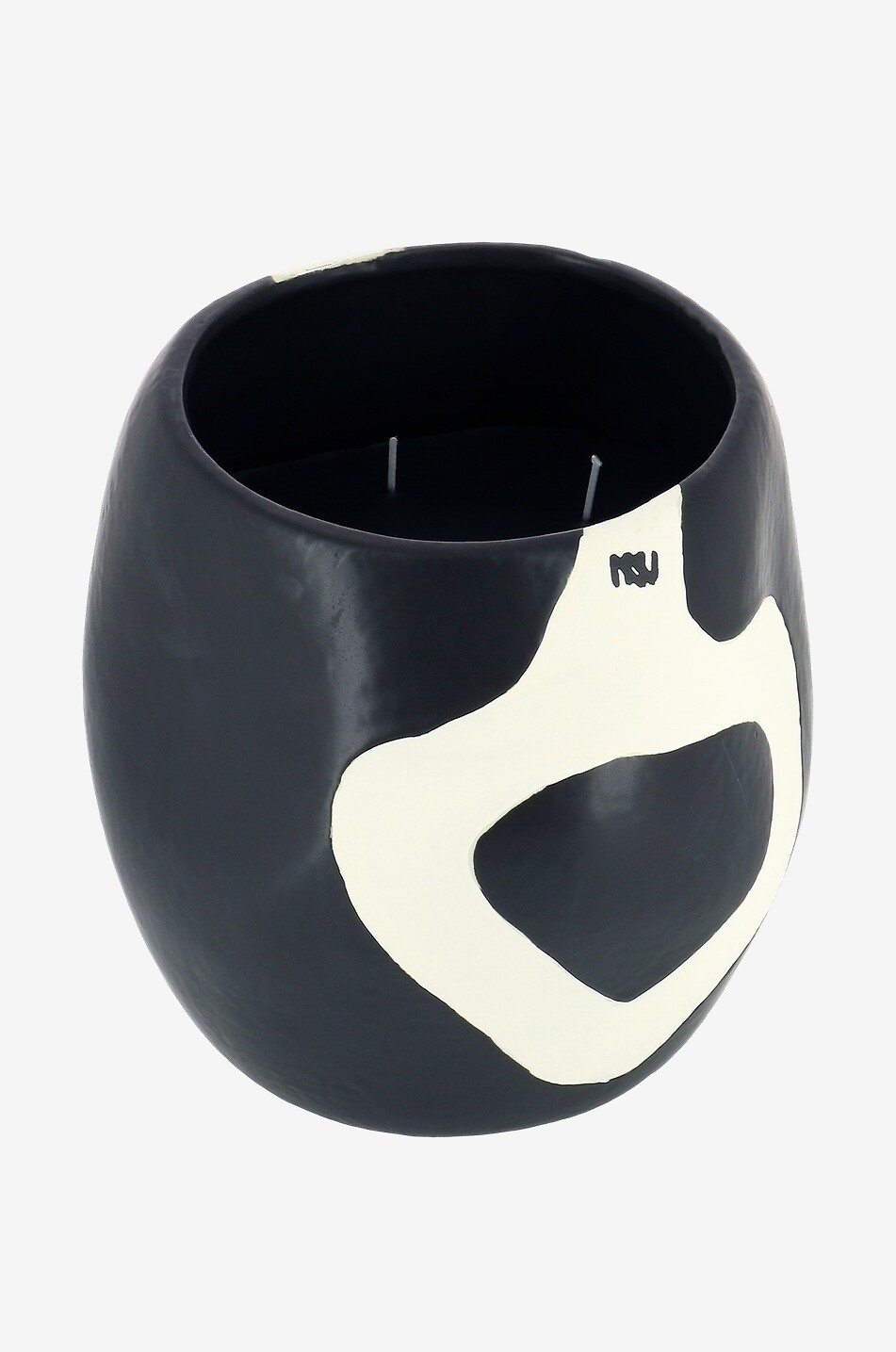 ONNO COLLECTION Grande bougie parfumée dans un écrin en verre Cape Black L Escape Maison Incolore 4