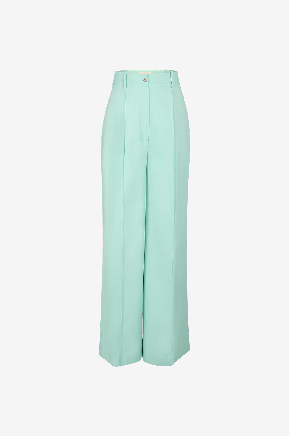 Pantalon large en viscose et lin Menak