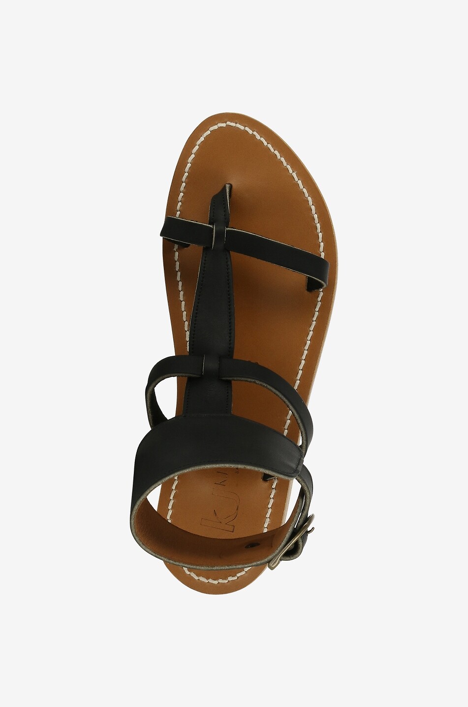 K JACQUES Riemchensandalen aus Leder Caravelle Damen SCHWARZ 5
