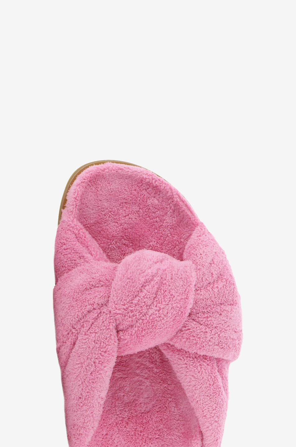 ASH Sandales plates en tissu éponge Uricane Femme ROSE 5