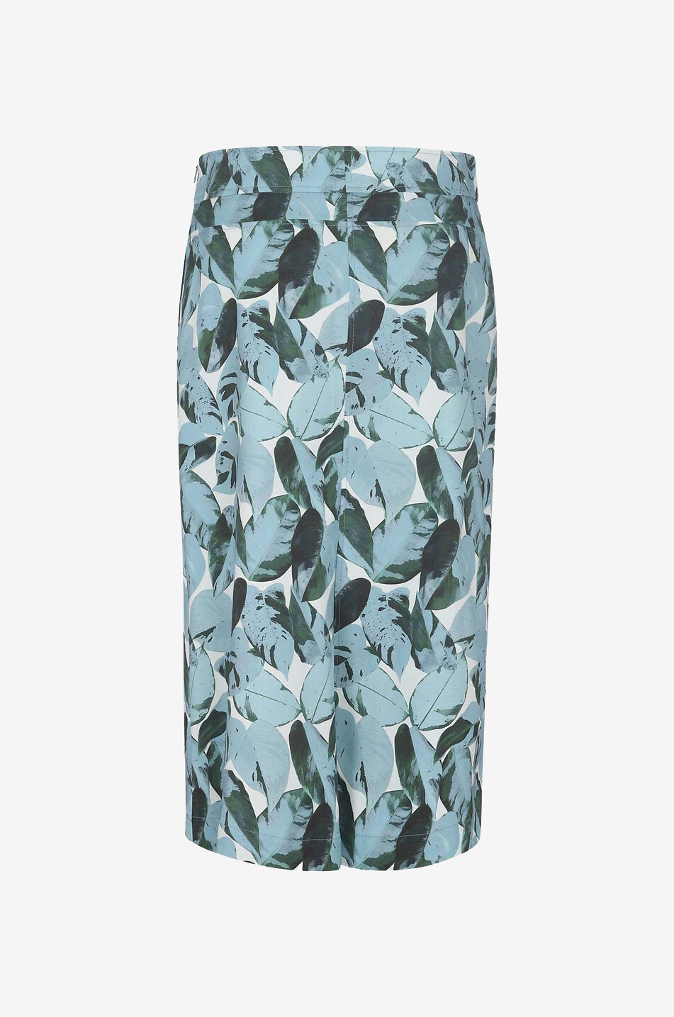 AKRIS PUNTO Bleistiftrock mit Blatt-Print Damen BUNT 2