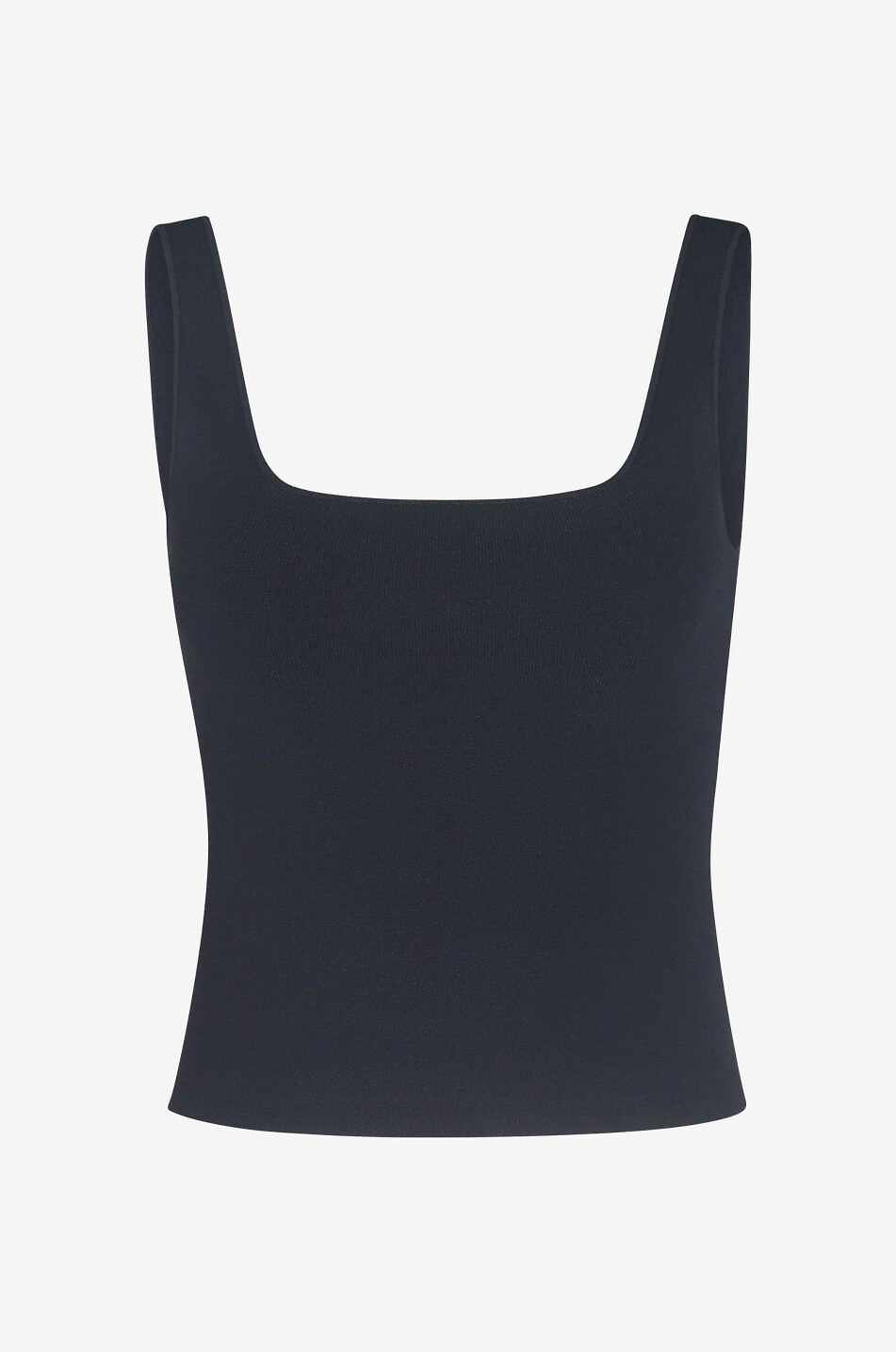 Fitted square neck tank top