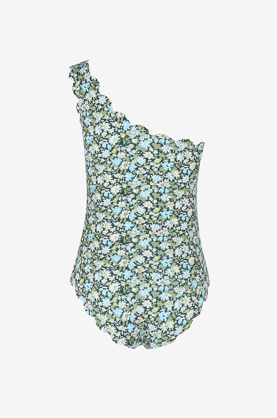 MARYSIA Asymmetric lycra swimsuit Women MULTI COLOURED 1 2