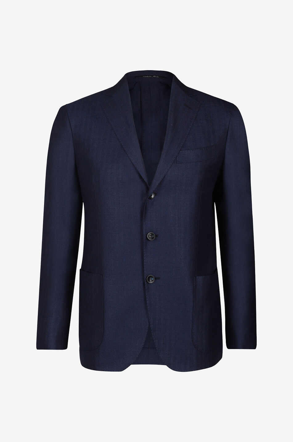 Loropiana single-breasted herringbone blazer